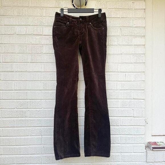 American Rag Y2K Brown Corduroy Lowrise Pants - Picture 1 of 4